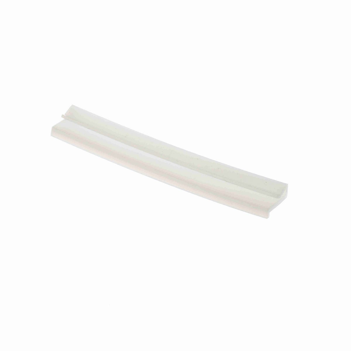 System Plast J-Leg: 0.94"W X 0.52"H X 240"L White UHMW-PE - VG-JL081-125-20