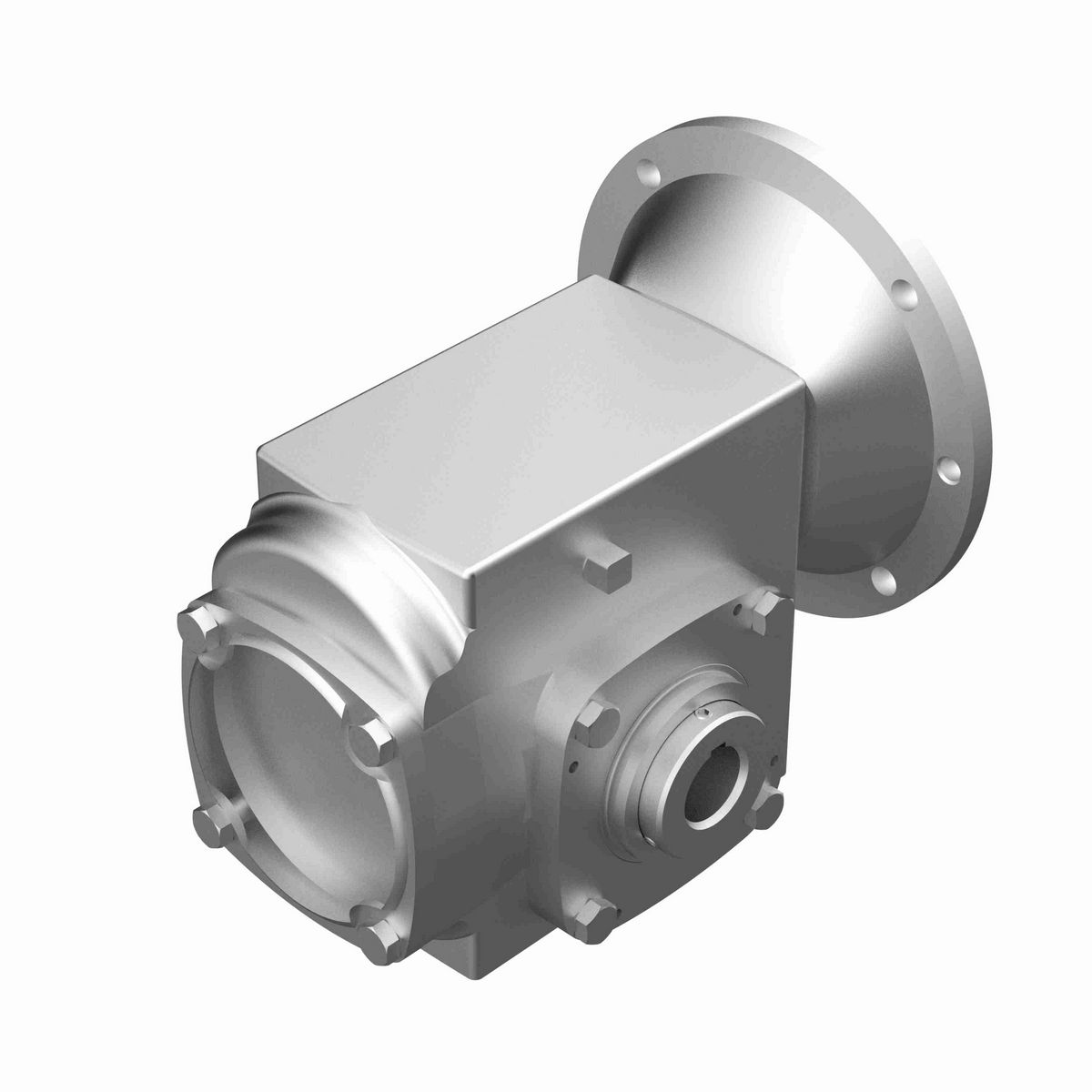 Hub City Stainless Steel HERA Gear Reducer HERA Stainless Steel Helical-Hypoid Reducer - SSHERA35ES 19.93 56C 1.000