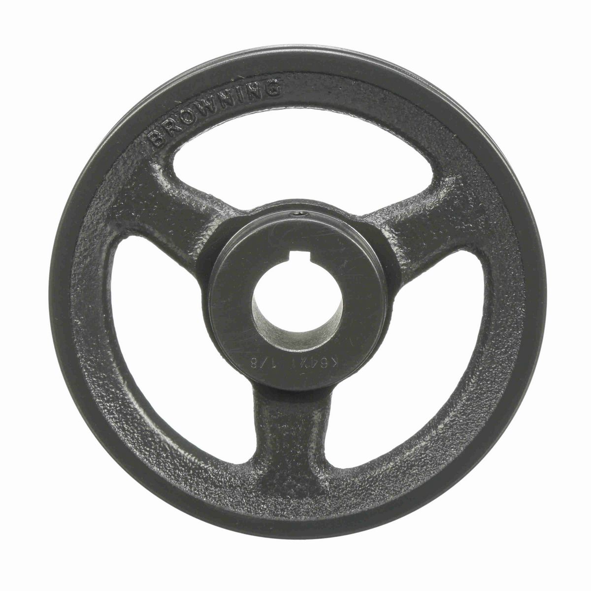 Browning 1 Groove Cast Iron FHP - Finished Bore Sheave - AK64X 1 1/8