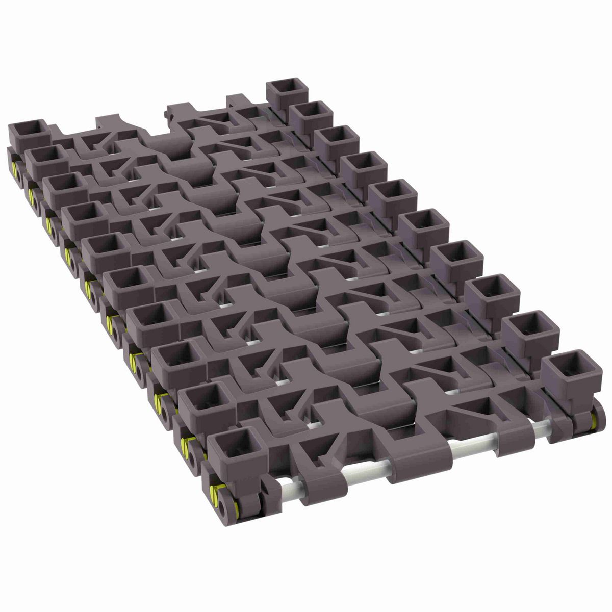 Rexnord 7956GT Side-flexing Flush Grid, Material: Brown High Performance, Width: 6in, Pitch: 1.25in - 81449951