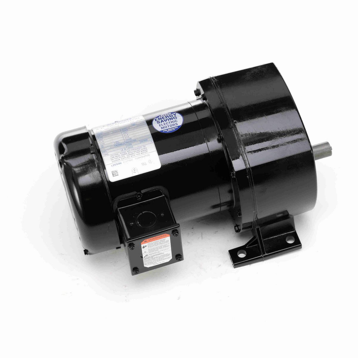 LEESON Parallel Shaft Gearmotor, 0.33 HP, 3 Ph, 60 Hz, 208-230/460 V, 18 RPM, 48Y Frame, TEFC - 107025.00