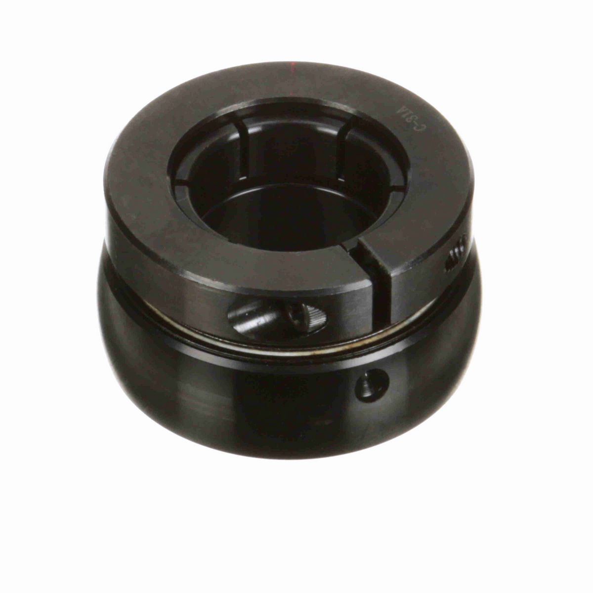 Sealmaster Mounted Insert Only Ball Bearing - 52100 Bearing Steel, Black Oxided - Concentric Lock - 3-112T
