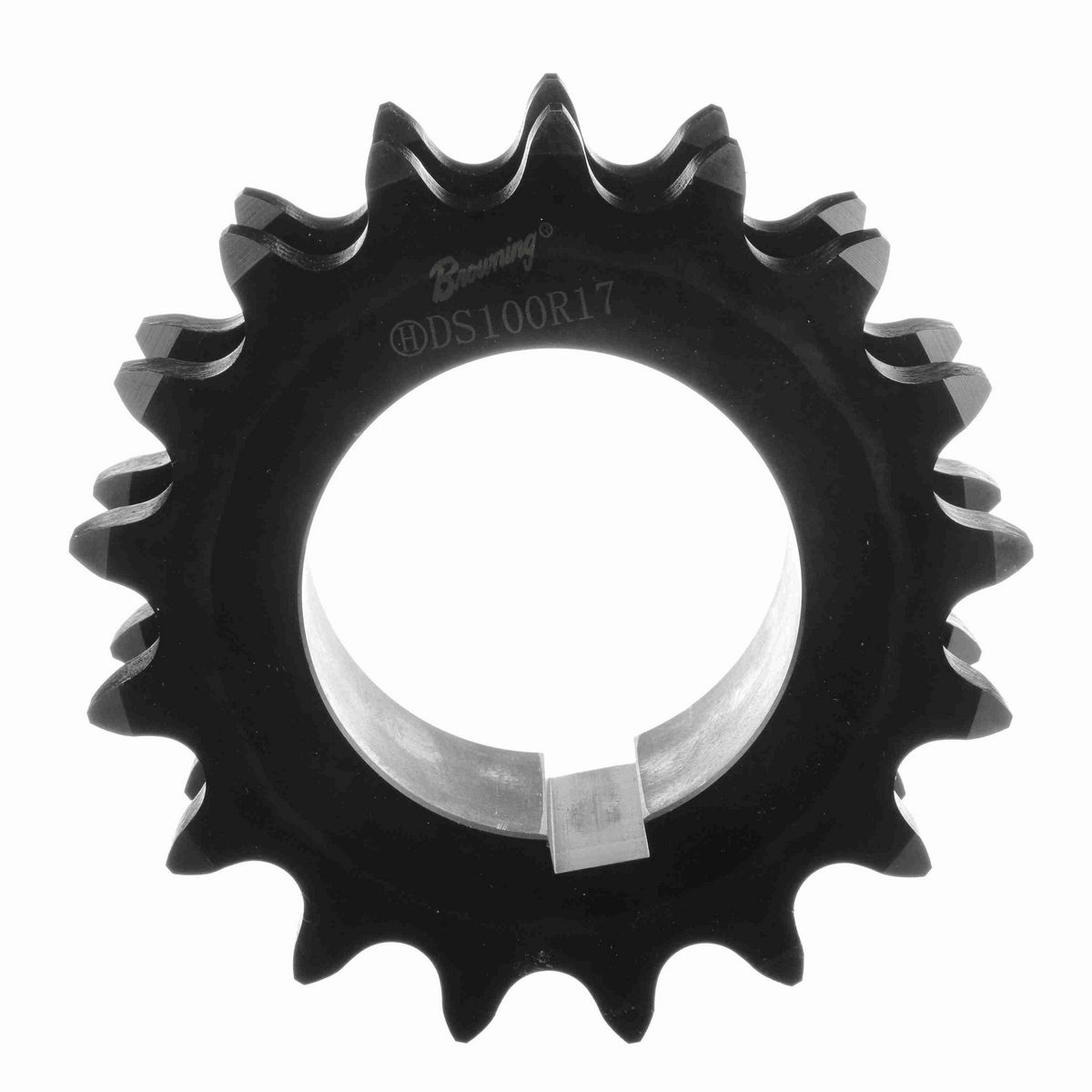 Browning Steel Bushed Bore Roller Chain Sprocket - DS100R17
