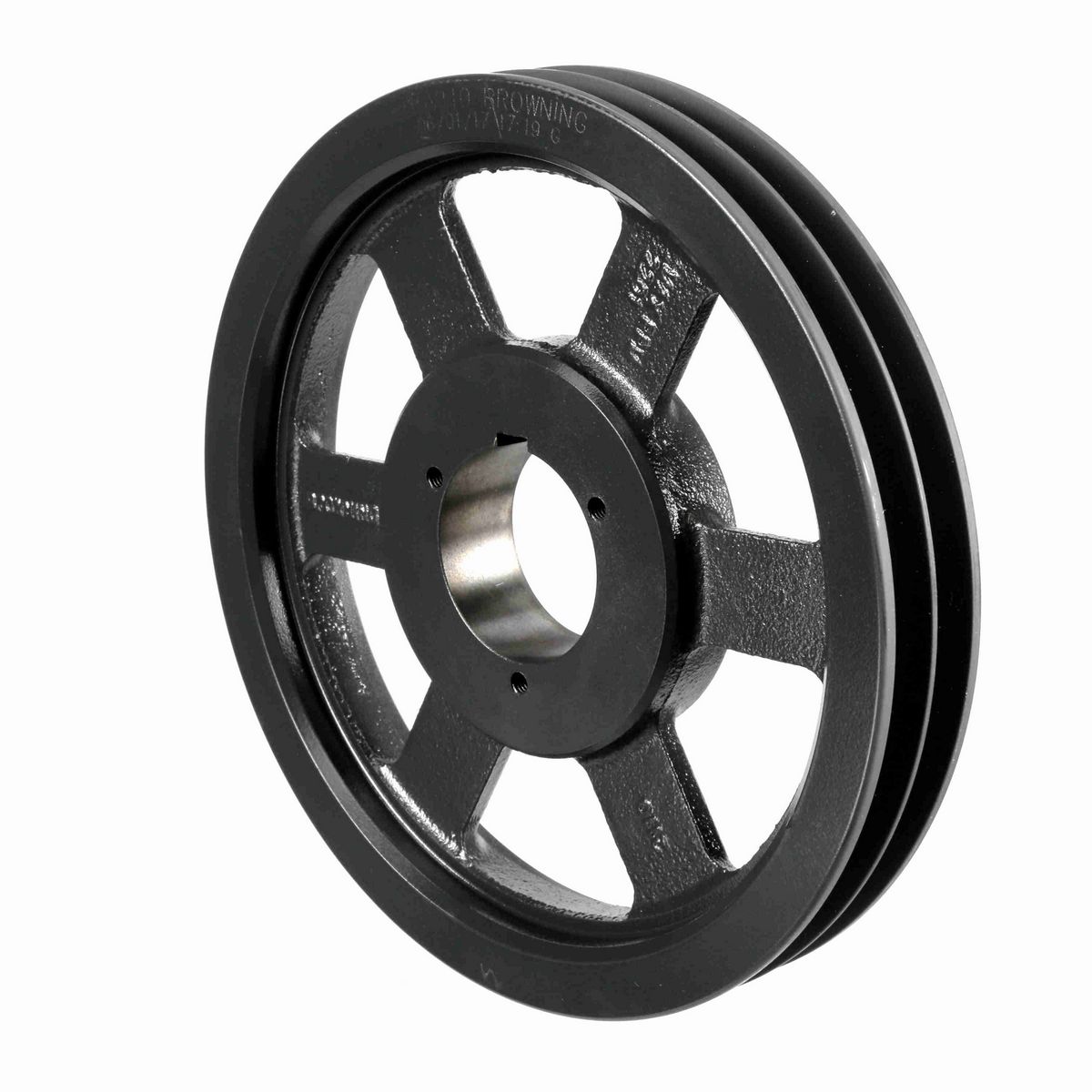 Browning 2 Groove Cast Iron Bushed Bore Multiple Sheave - 2B5V110