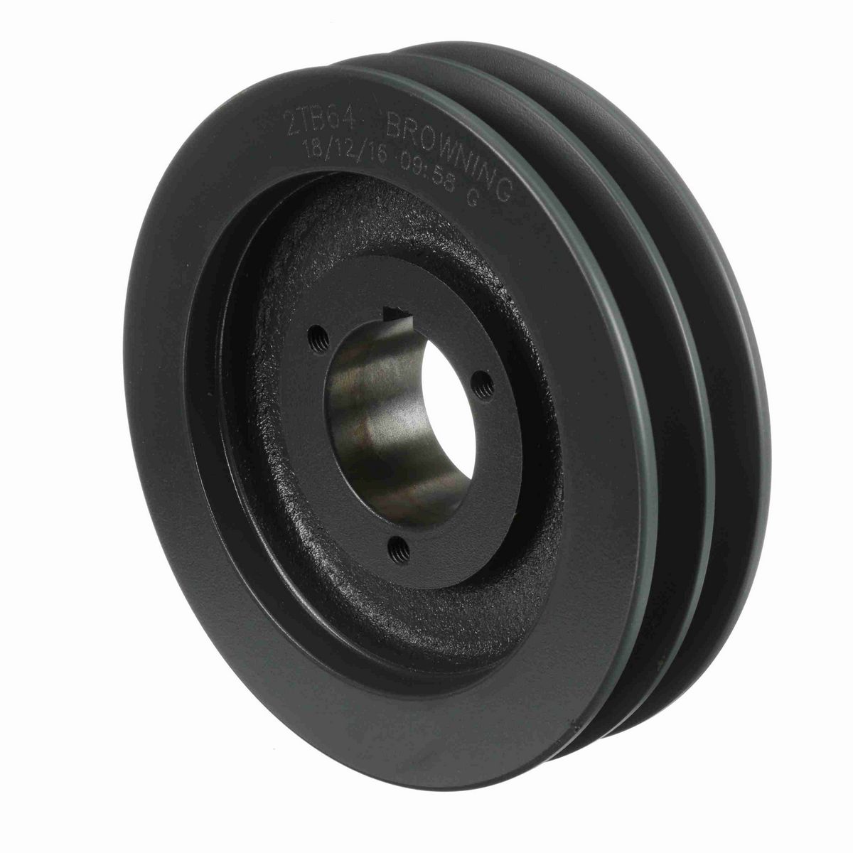 Browning 2 Groove Cast Iron Bushed Bore Multiple Sheave - 2TB64