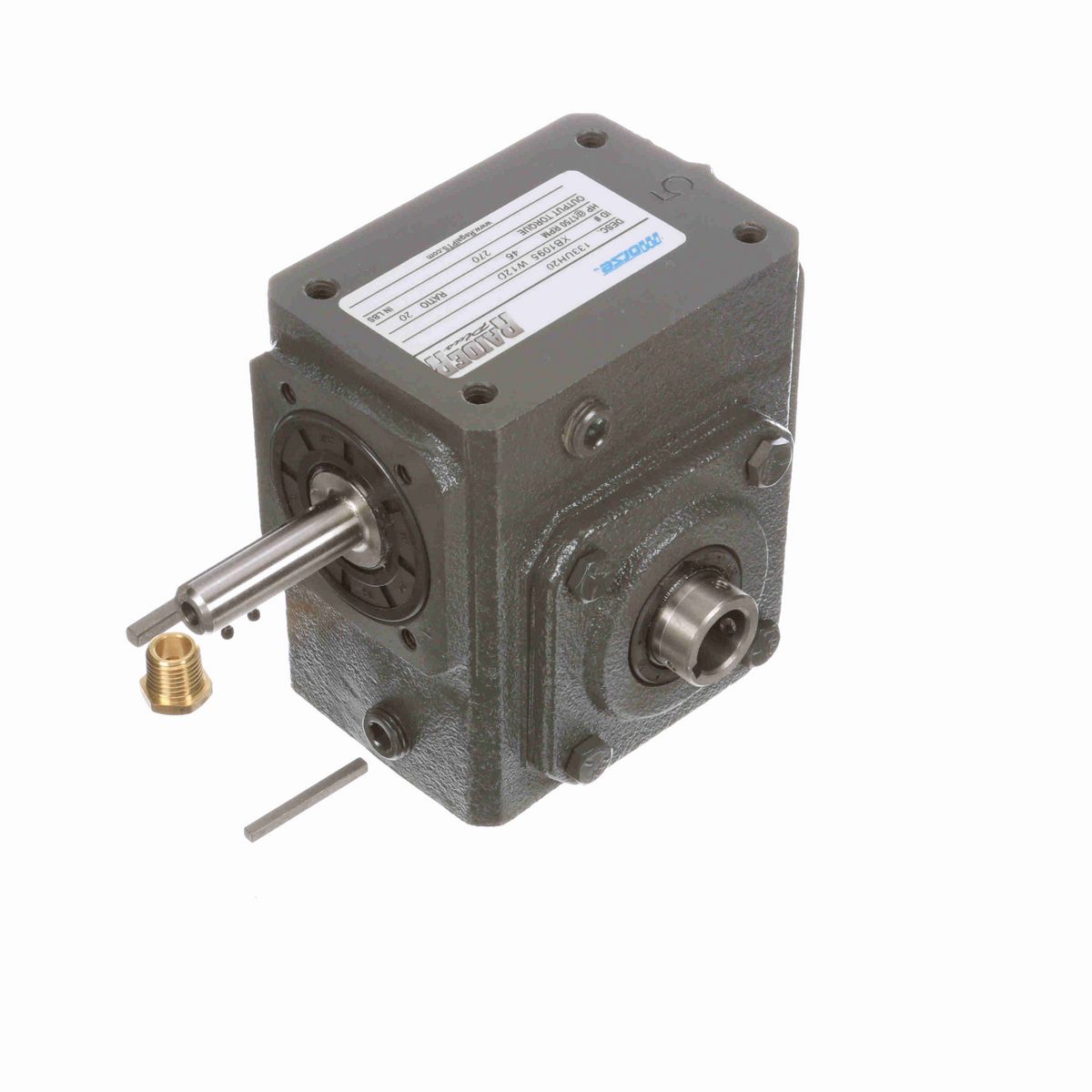 Morse Raider Plus Worm Gear Reducer Cast Iron Single-Reduction Worm Reducer - 133UH20 010