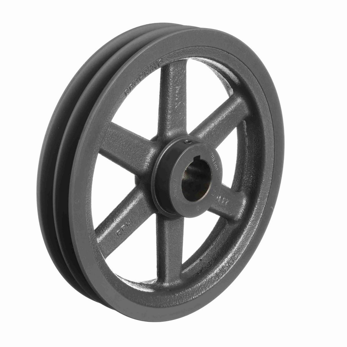Browning 2 Groove Cast Iron FHP - Finished Bore Sheave - 2BK100X 1 3/8