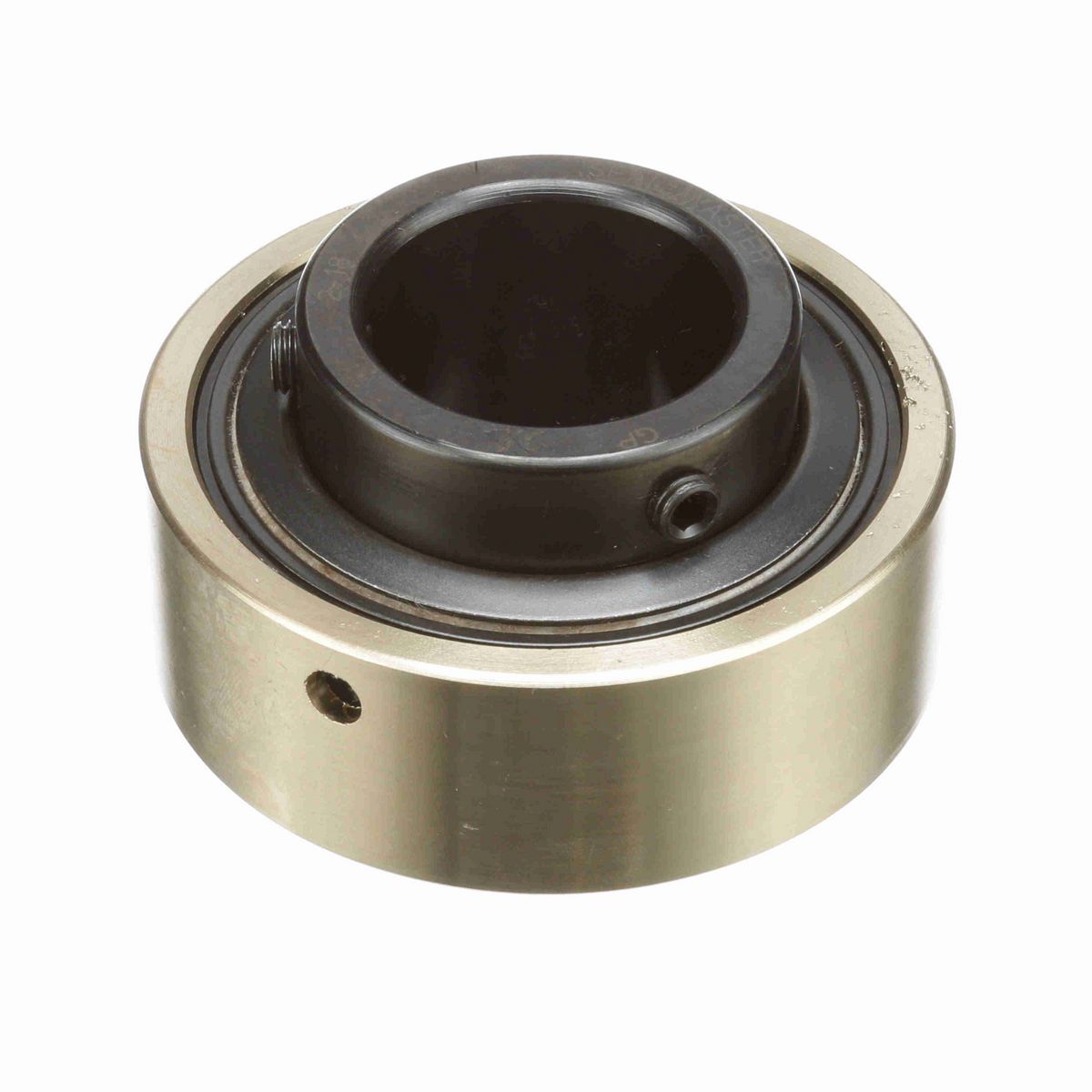 Sealmaster Mounted Insert Only Ball Bearing - 52100 Bearing Steel, Black Oxided - Setscrew Lock - AR-2-18