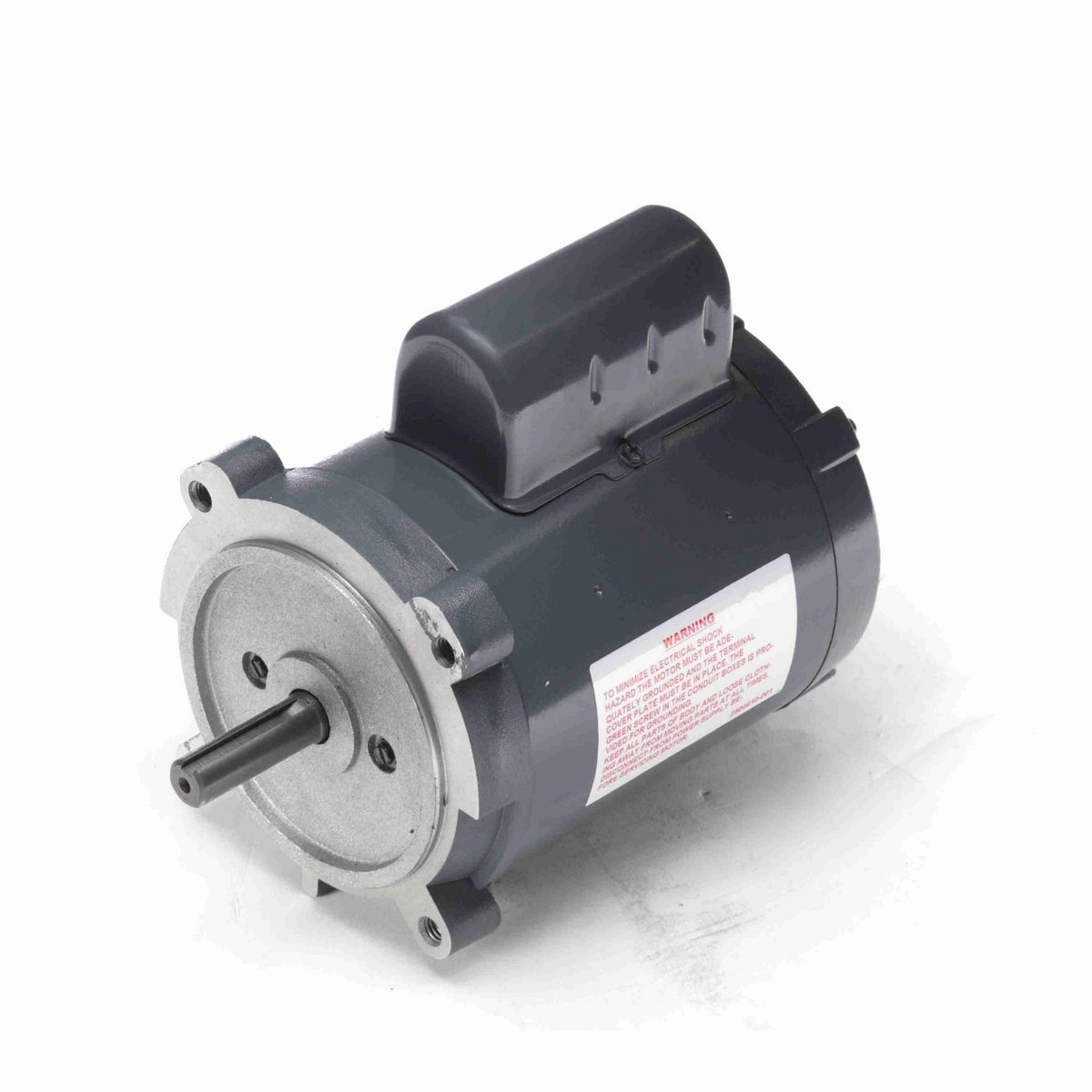 Century General Purpose Motor, 1/4 HP, 1 Ph, 60 Hz, 115/230 V, 1800 RPM, 56C Frame, TENV - C153L