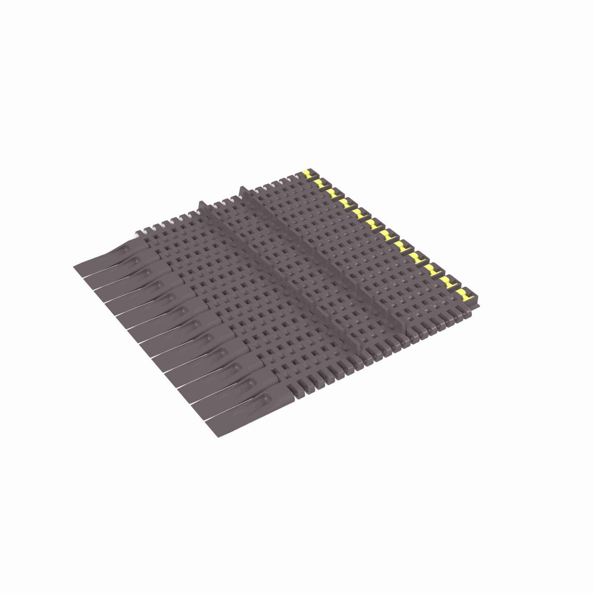 Rexnord 8505DTS Straight Running DTS®, Material: Brown High Performance, Width: 7.5in, Pitch: 0.75in - 81427971