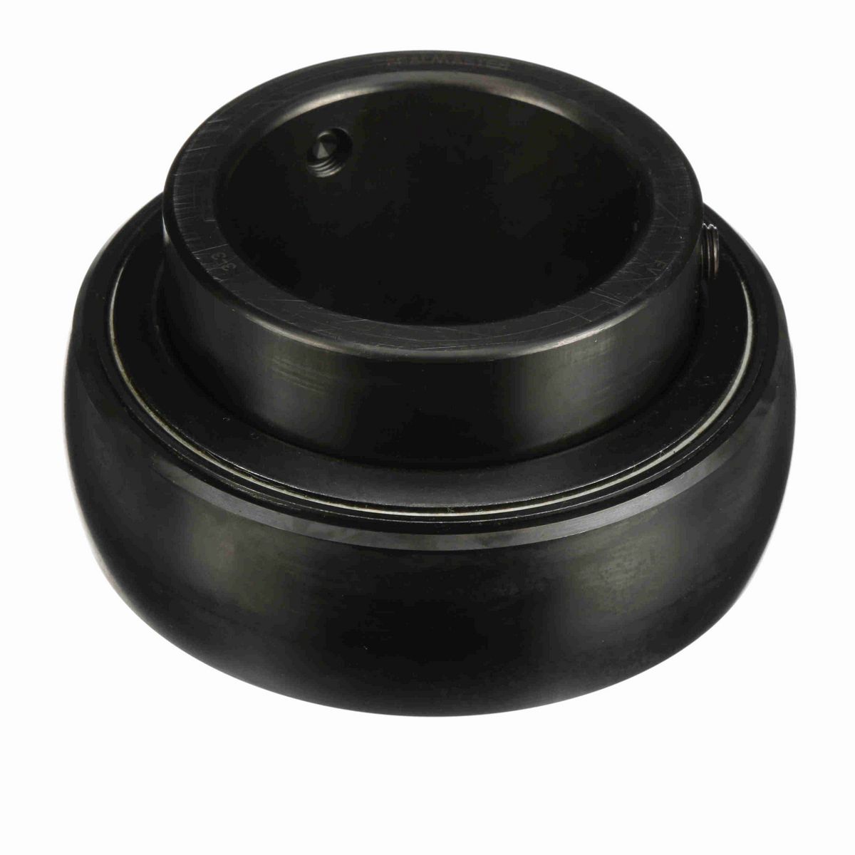 Sealmaster Mounted Insert Only Ball Bearing - 52100 Bearing Steel, Black Oxided - Setscrew Lock - 3-3