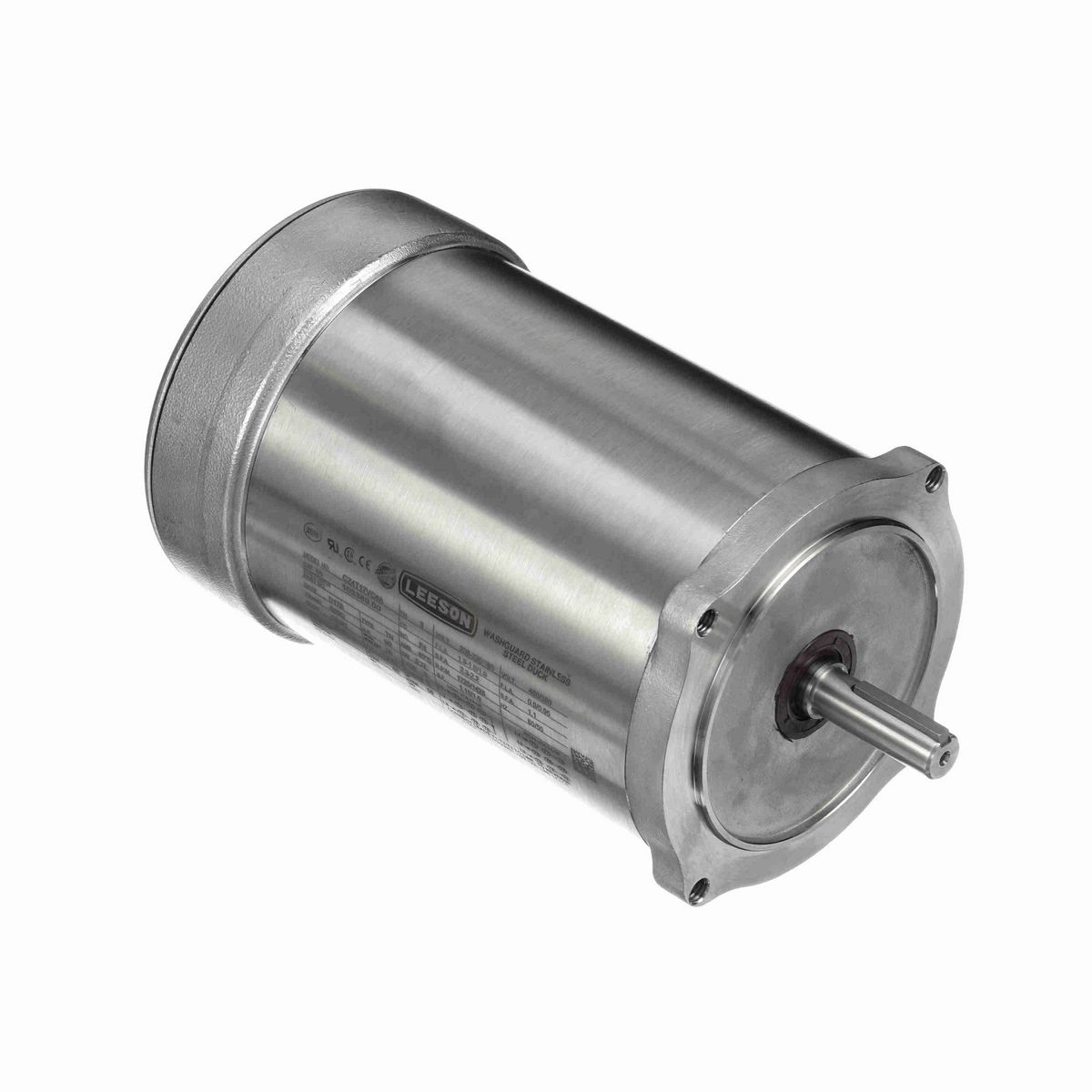 LEESON Premium Duck™ General Purpose Motor, 0.50 & 0.50 HP, 3 Ph, 60 & 50 Hz, 230/460 & 190/380 V, 1800 & 1500 RPM, S56C Frame, TENV - 103389.00