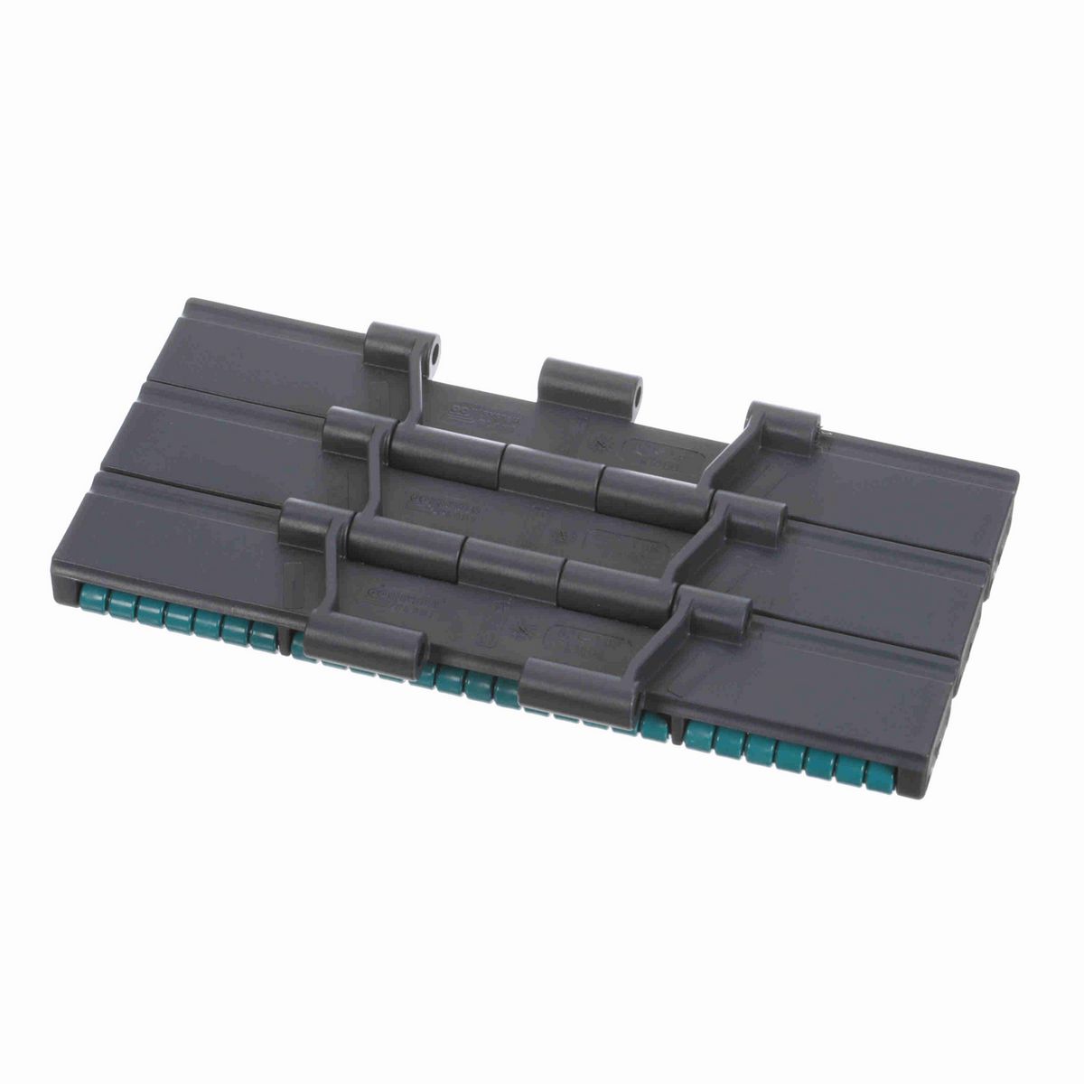 System Plast 821LBP Straight Running Low Backline Pressure, Material: NG evo (Gray Blue), Width: 10in, Pitch: 1.5in - NGE821LBP-K1000