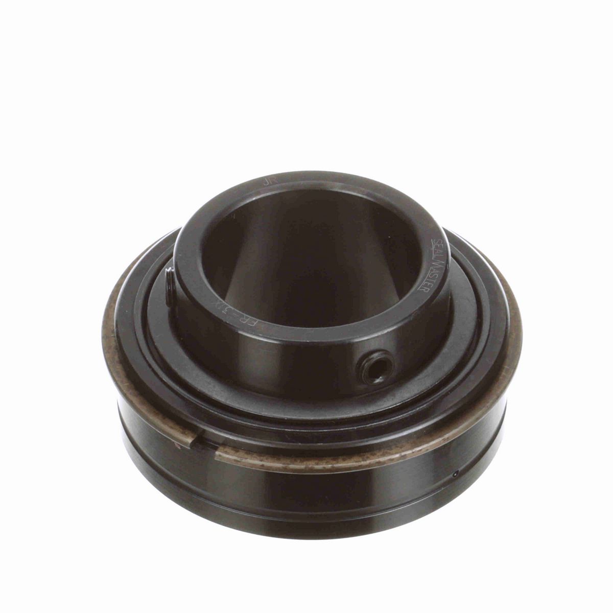 Sealmaster Mounted Insert Only Ball Bearing - 52100 Bearing Steel, Black Oxided - Setscrew Lock - ER-31X