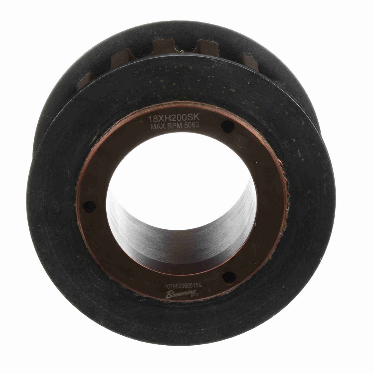 Browning Steel Bushed Bore Gearbelt Pulley - 18XH200SK