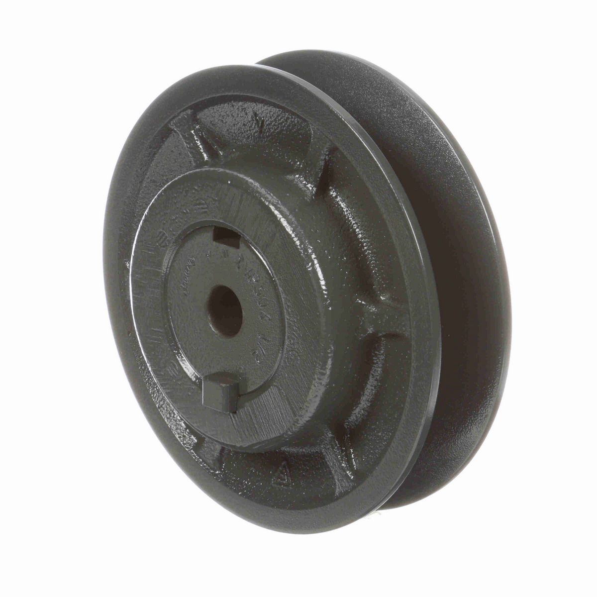 Browning 1 Groove Cast Iron Finish Bore FHP Variable Pitch Sheave - 1VP50X1/2 TYPE 2