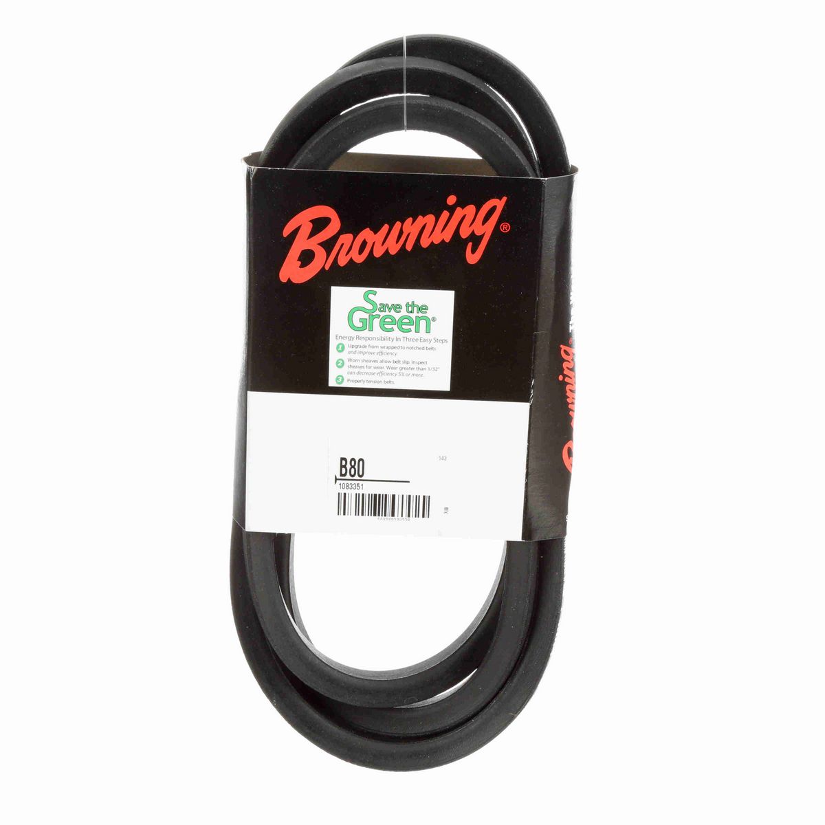 Browning Neoprene Wrapped Belt 95% Efficient - B80
