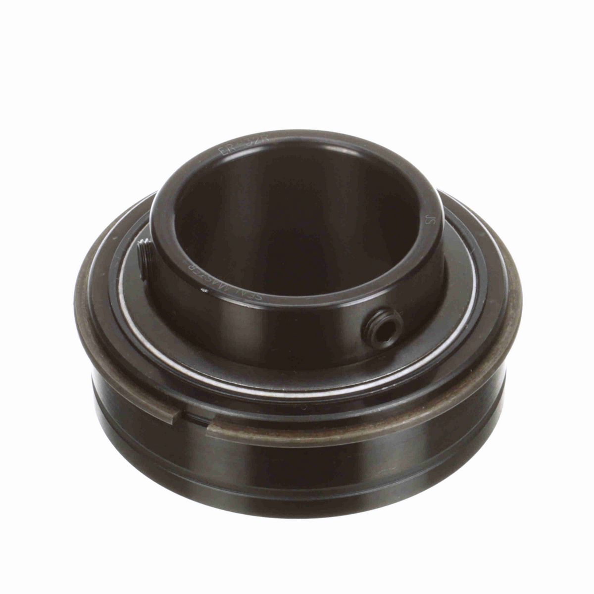 Sealmaster Mounted Insert Only Ball Bearing - 52100 Bearing Steel, Black Oxided - Setscrew Lock - ER-32R