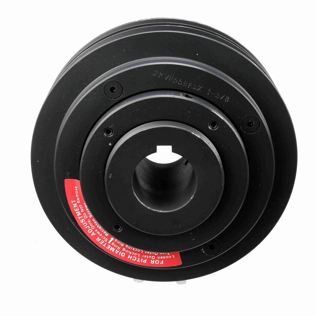 Browning 2 Groove Cast Iron Finished Bore Multiple Variable Pitch Sheave - 2MVP55B69X 1 5/8