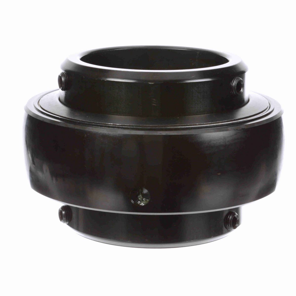 Sealmaster Mounted Insert Only Ball Bearing - 52100 Bearing Steel, Black Oxided - Double Setscrew Lock - 3-415D