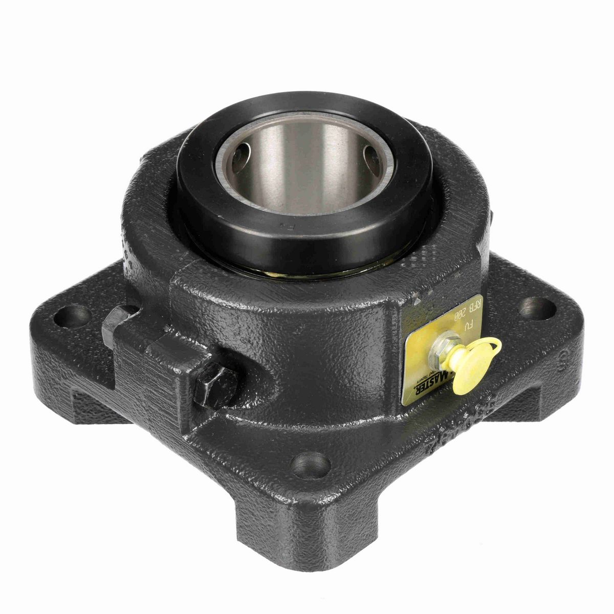 Sealmaster Mounted Cast Iron Four Bolt Flange Tapered Roller - 52100 Bearing Steel - Double Collar Mount Lock - RFB 200