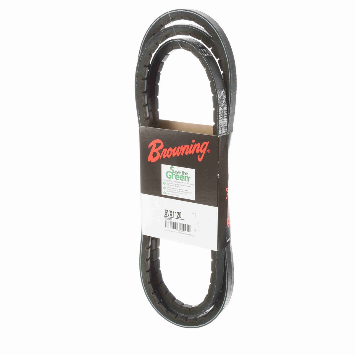 Browning EPDM Notched Belt 98% Efficient - 5VX1120