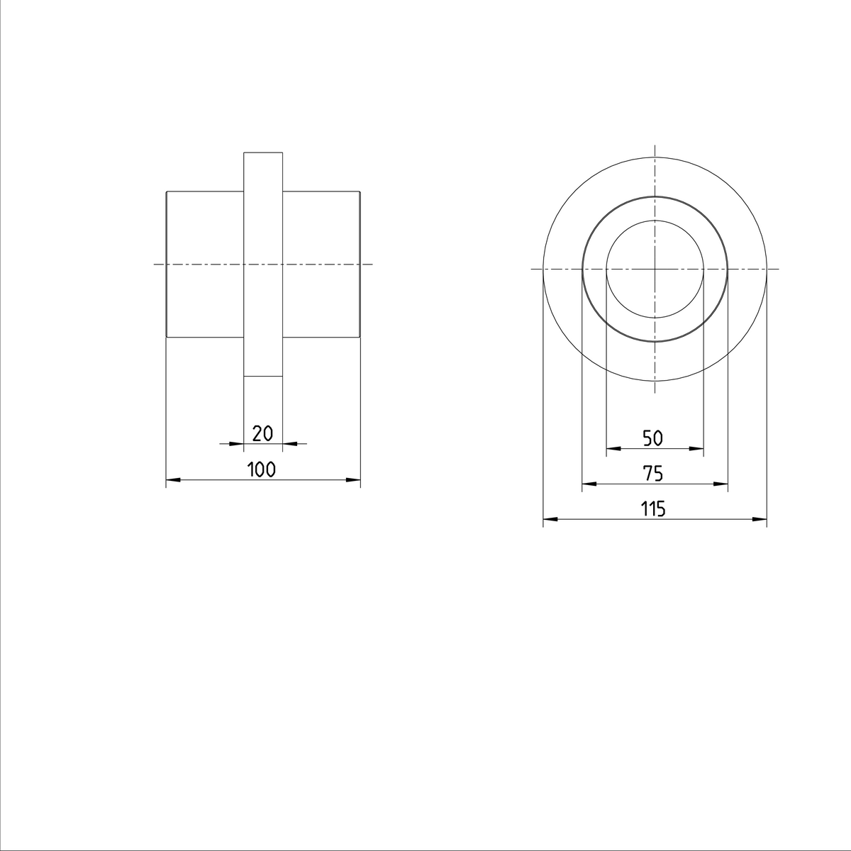 Вращающаяся линейная втулка с радиальным шарикоподшипником Bosch Rexroth KBRORD-50-DD [R066425000]