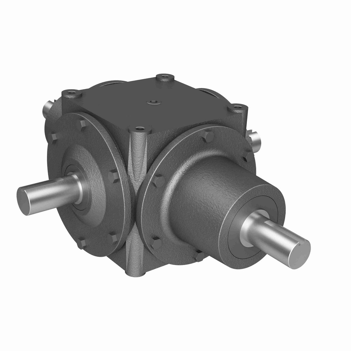 Hub City Bevel Gear Drives Ductile Iron Bevel Reducer - 800 1/1 GG ST