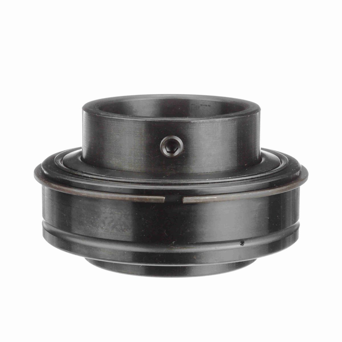 Sealmaster Mounted Insert Only Ball Bearing - 52100 Bearing Steel, Black Oxided - Setscrew Lock - ER-39