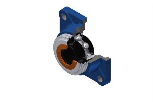 Фланцевый подшипниковый узел SNR UCFE207T20CO