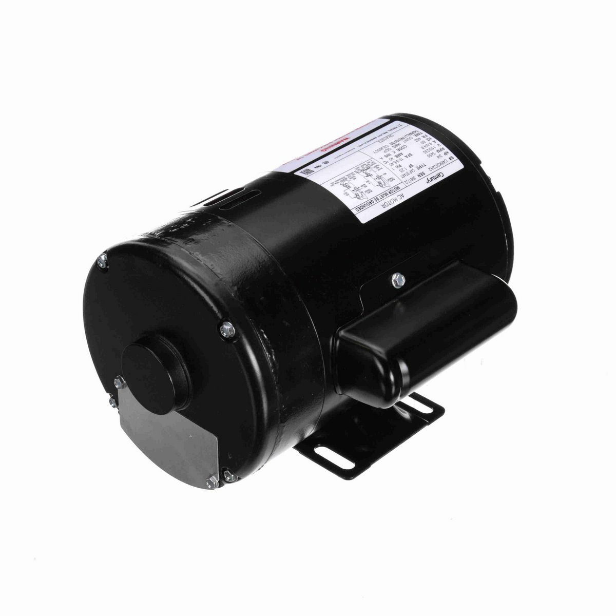 Century General Purpose Motor, 3/4 HP, 1 Ph, 60 Hz, 115/230 V, 3600 RPM, 48Z Frame, ODP - OKA1072
