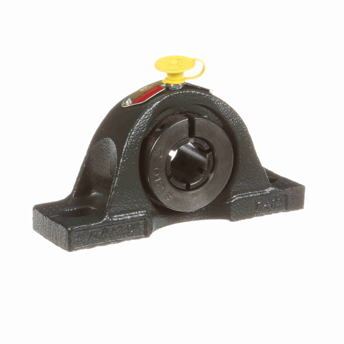 Sealmaster Mounted Cast Iron Two Bolt Low Base Pillow Block Ball Bearing - 52100 Bearing Steel, Black Oxided - Concentric Lock - NPL-12T