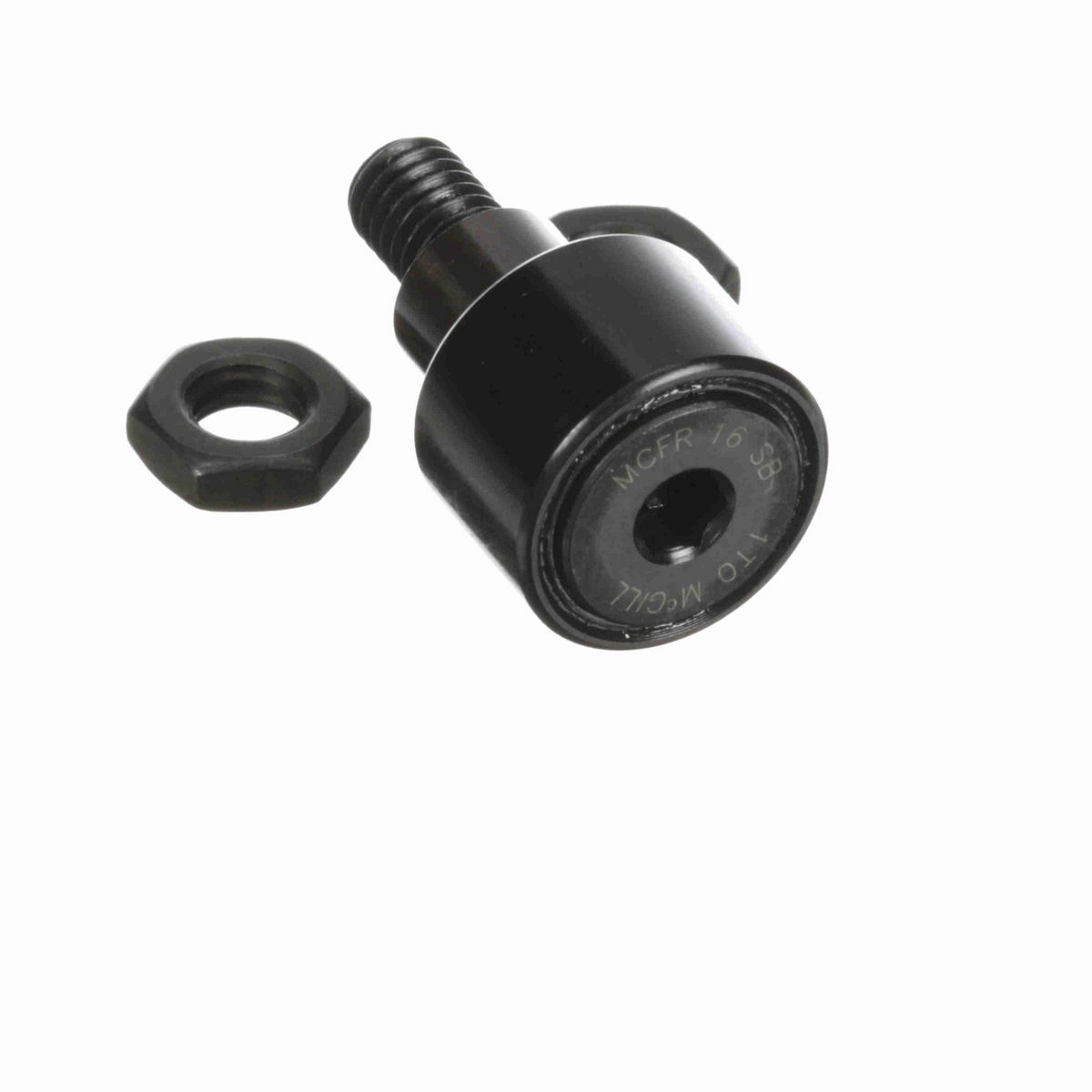 Опорный ролик с цапфой McGill CAMROL MCFRE 16 SB, бочкообразный, с уплотнением, с шестигранным отверстием, метрический