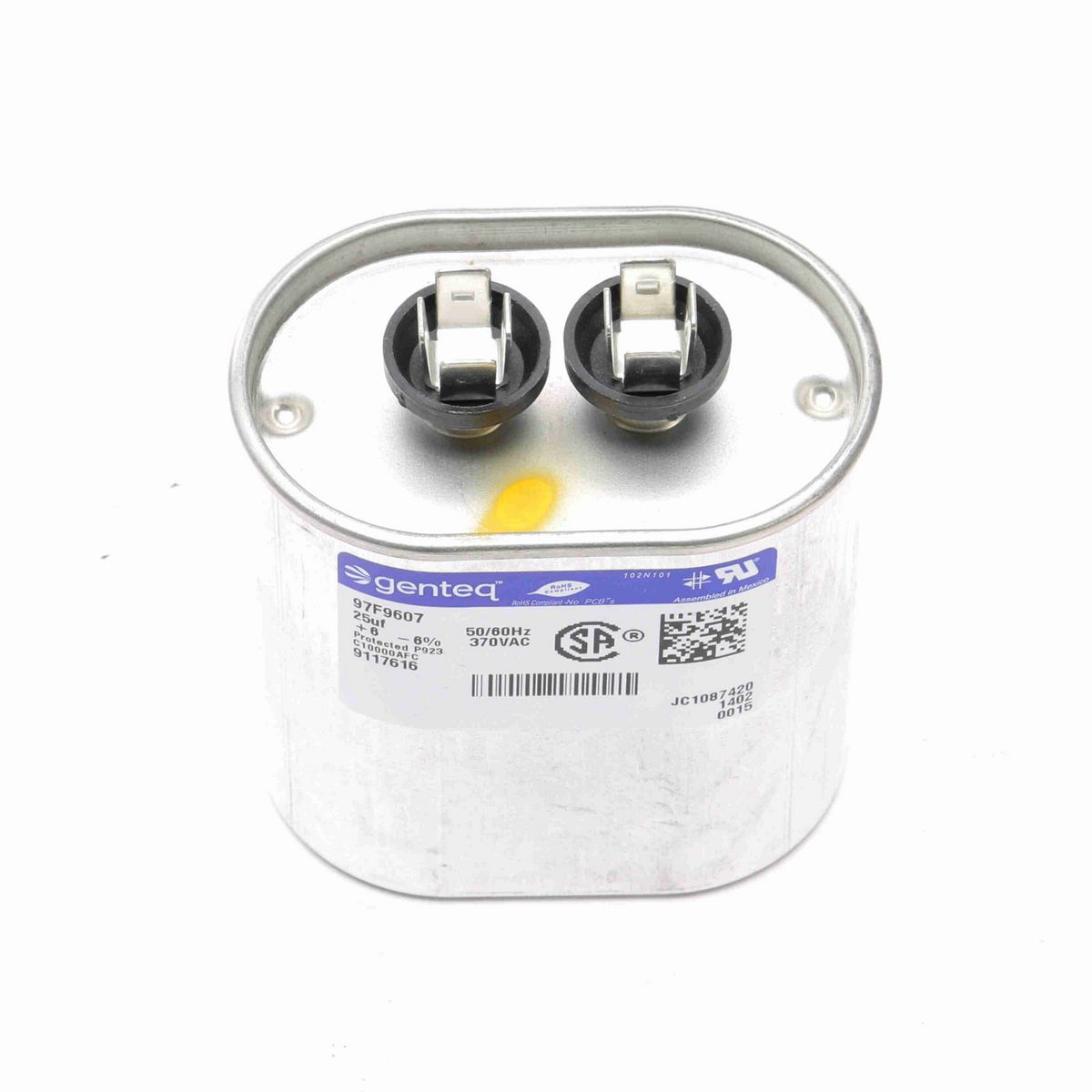 LEESON RUN CAP 25 MFD 370 VOLT - A381