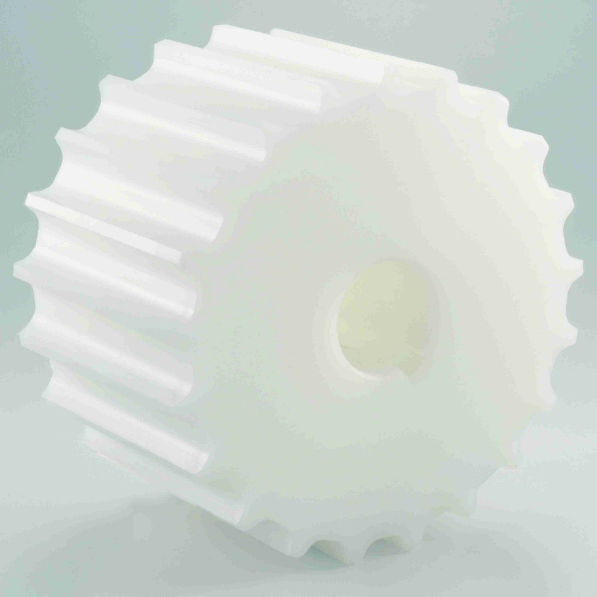 System Plast 8157 Series Split Machined Sprocket with 25 Teeth and a 40mm Round Shaft-Ready Bore - 8157-25R40M-DMS