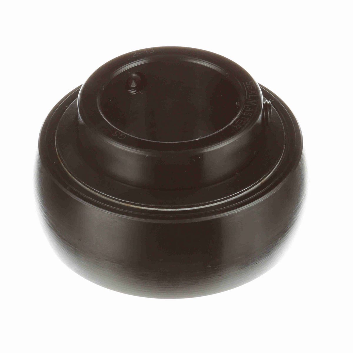 Sealmaster Mounted Insert Only Ball Bearing - 52100 Bearing Steel, Black Oxided - Setscrew Lock - 2-13