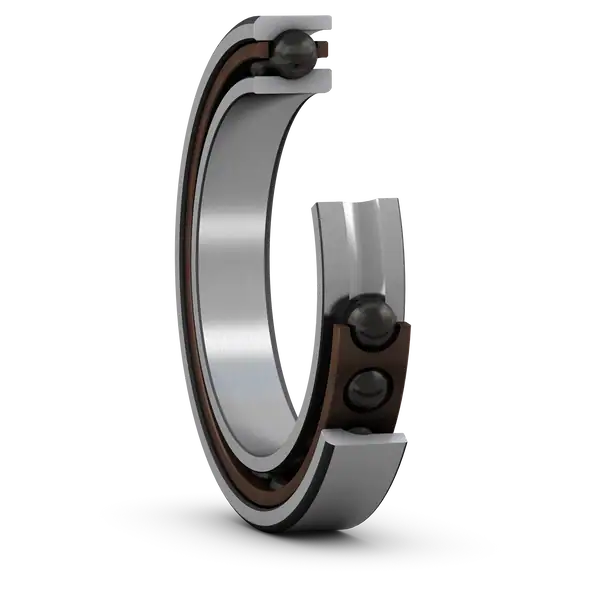 Прецизионный высокоскоростной универсальный однорядный радиально-упорный шарикоподшипник типа E SKF 71901 CEGA/HCP4A