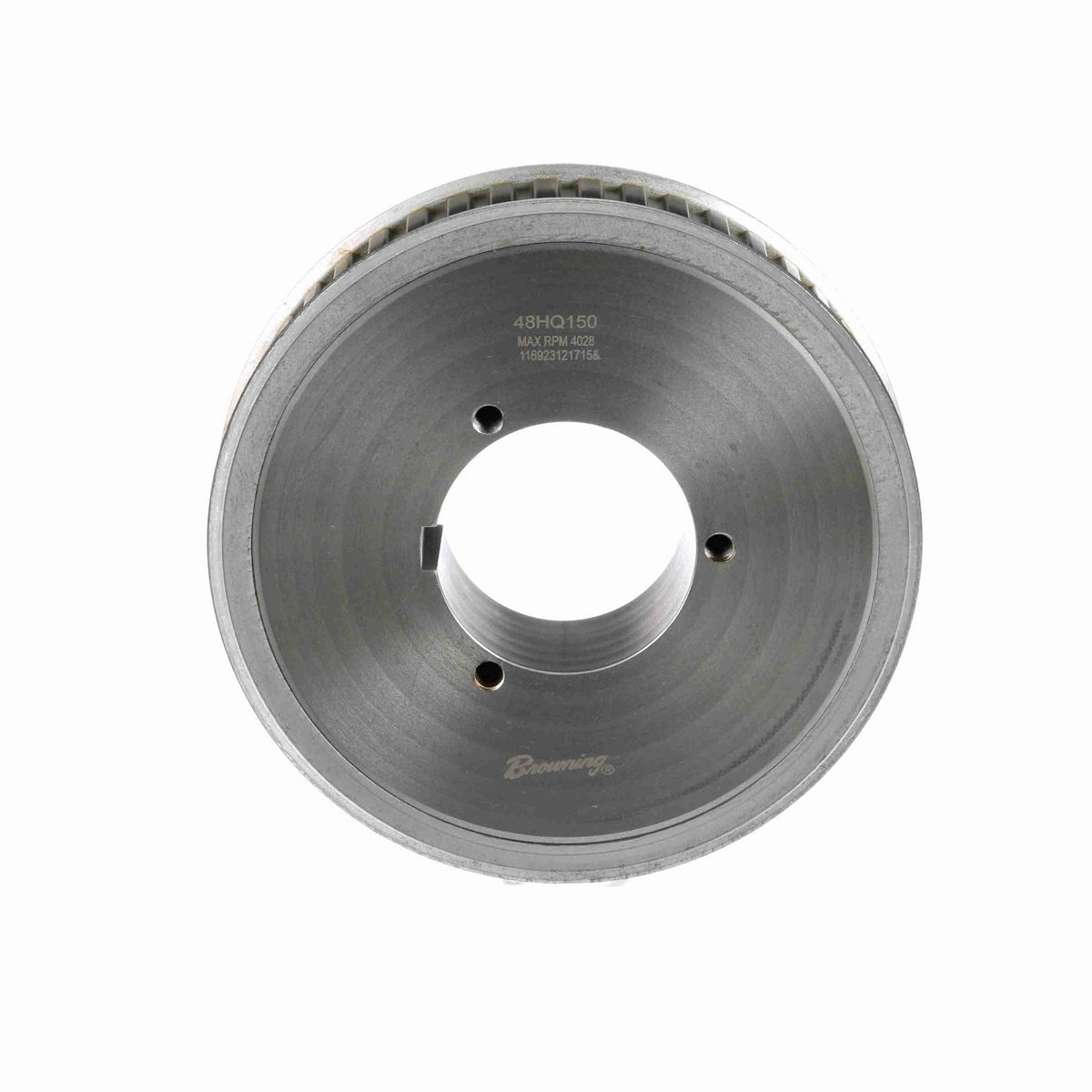Browning Steel Bushed Bore Gearbelt Pulley - 48HQ150