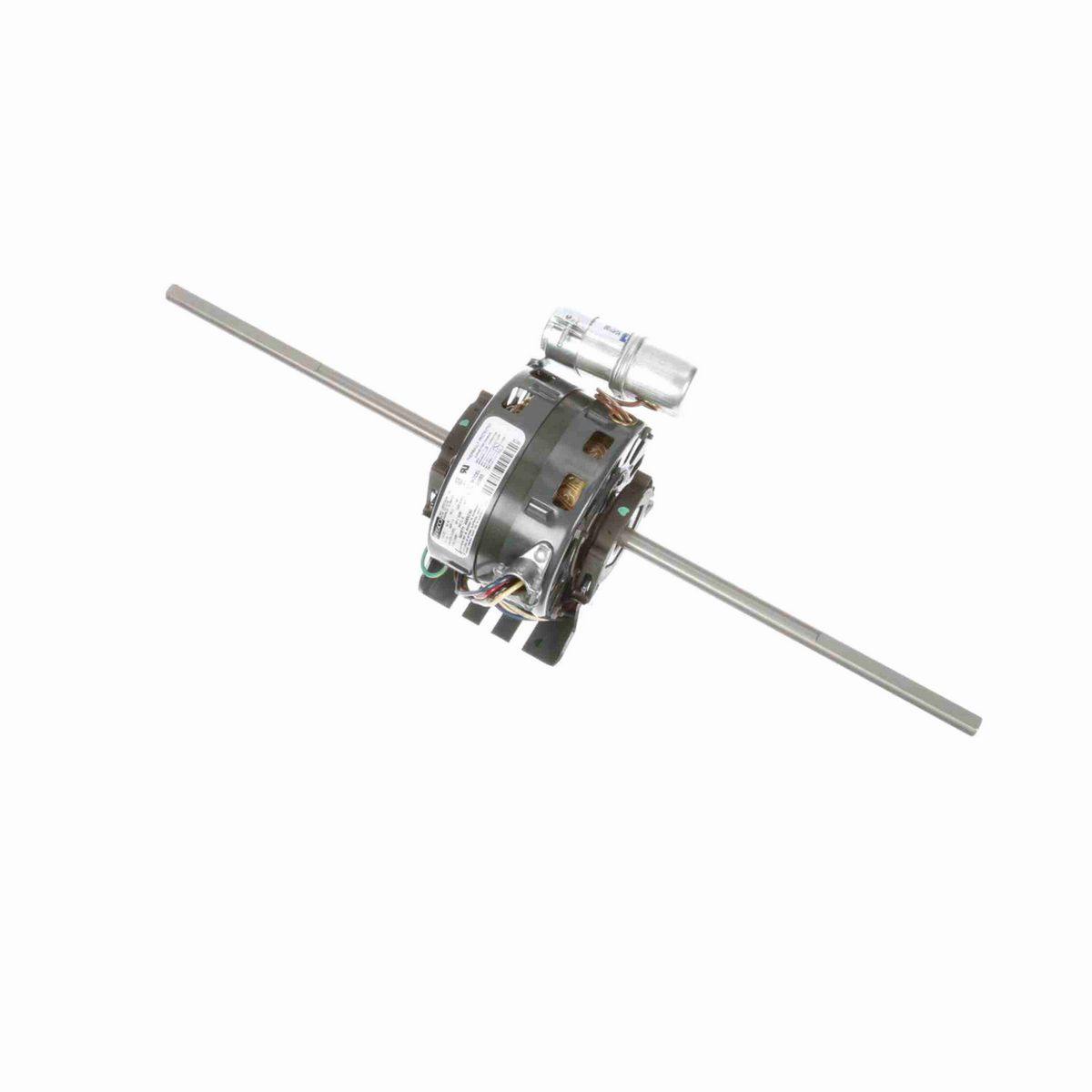 FASCO OEM Replacement Motor, 1/12 HP, 1 Ph, 60 Hz, 115-127 V, 1375 RPM, 3 Speed, 42 Frame, OAO - D1055A