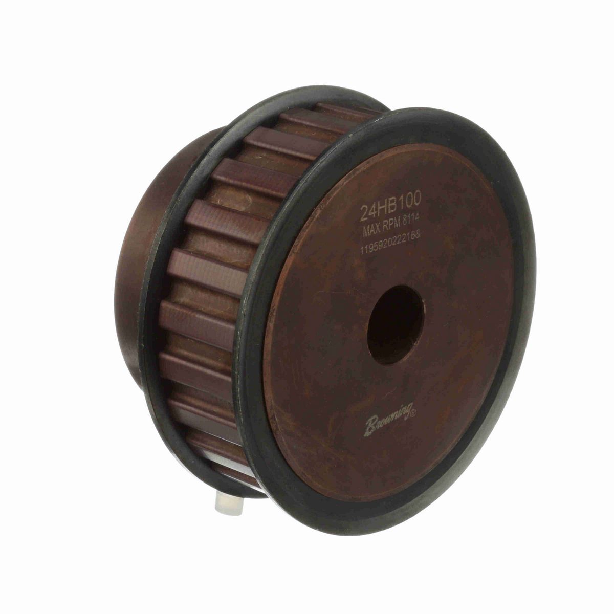 Browning Steel Rough Bore Gearbelt Pulley - 24HB100