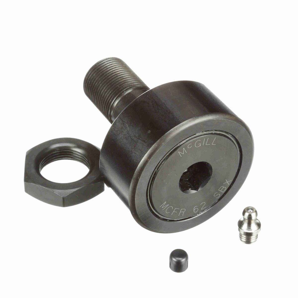 Опорный ролик с цапфой McGill CAMROL MCFR 62 SBX, цилиндрический, с уплотнением, с шестигранным отверстием, метрический