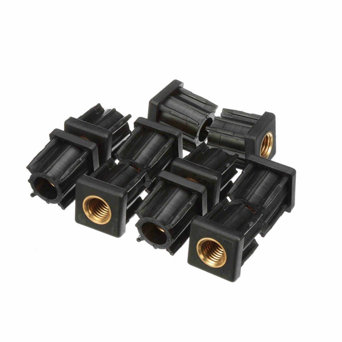 System Plast Tube End (Square); Series: VG-553, Thread: 3/4-10 for a 1-1/2 Sq. Tube - VG-553-B34