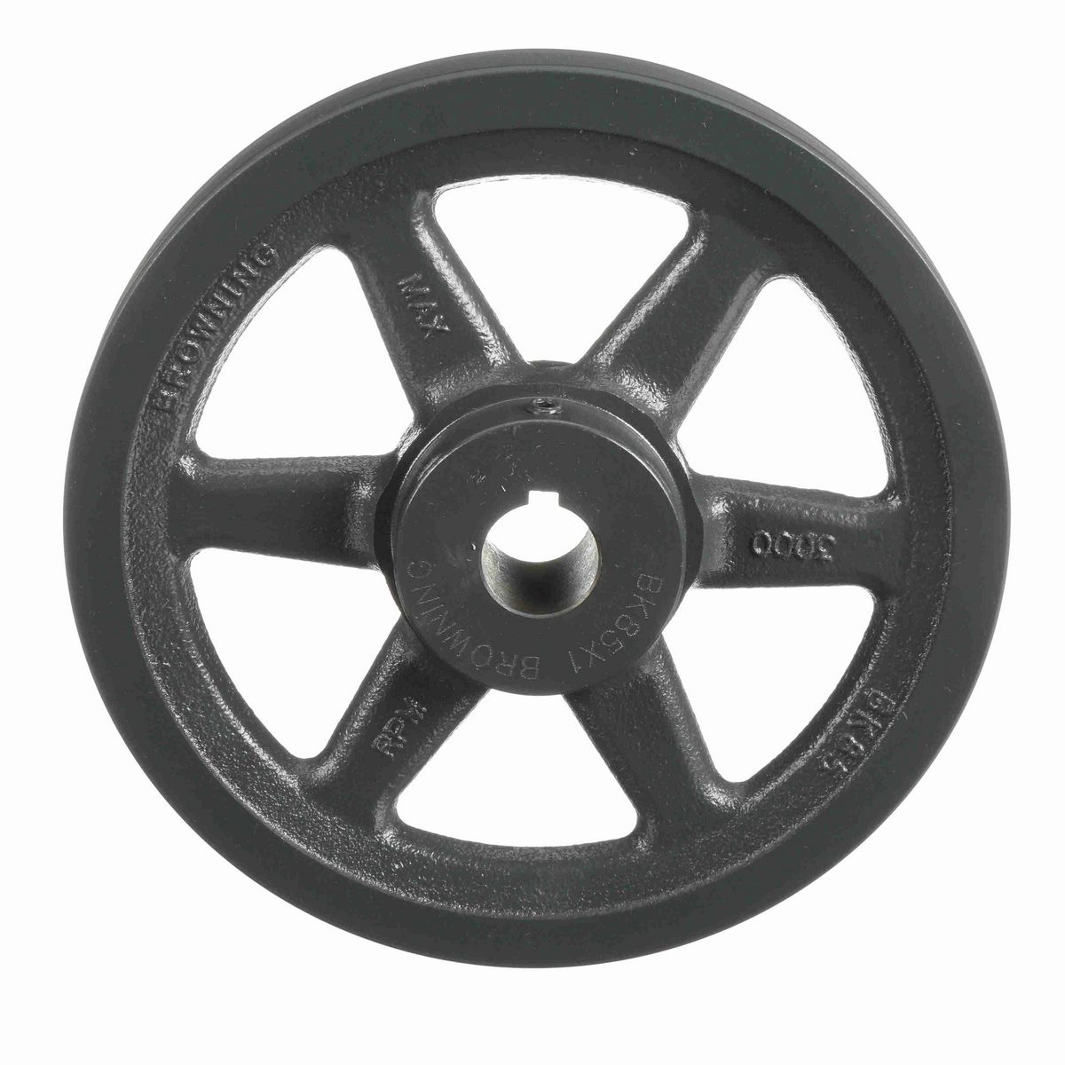Browning 1 Groove Cast Iron FHP - Finished Bore Sheave - BK85X1