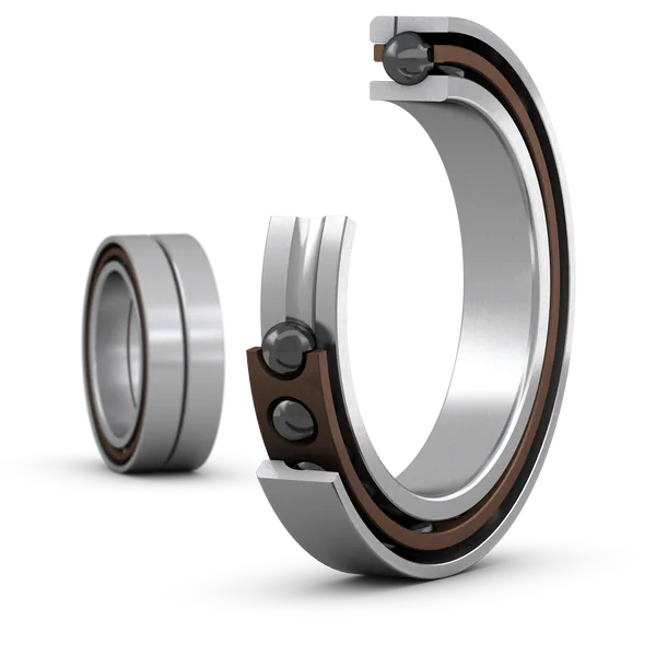 Согласованный комплект двух прецизионных высокоскоростных однорядных радиально-упорных шарикоподшипников типа E SKF 71911 CE/HCP4AH1DBA