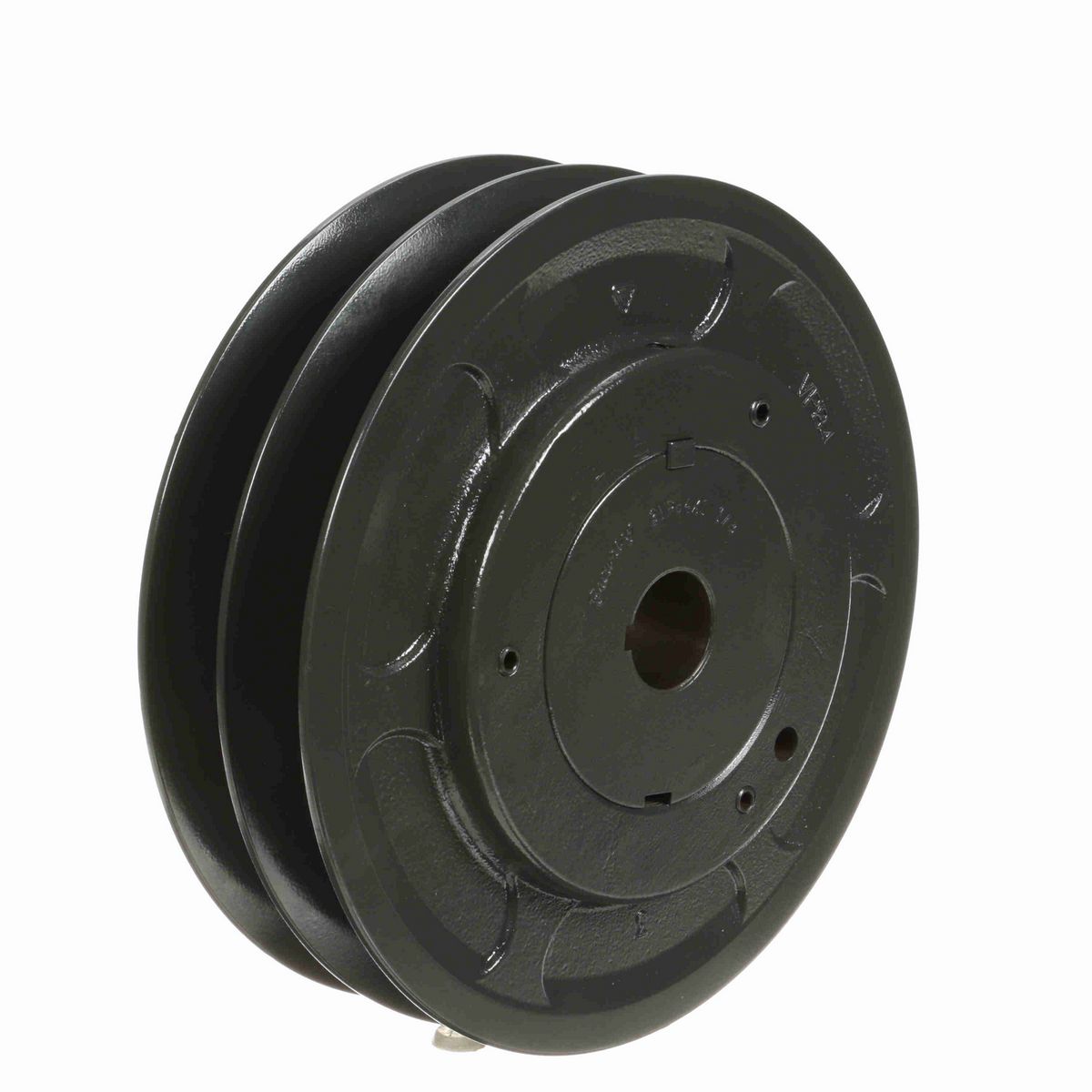 Browning 2 Groove Cast Iron Finish Bore FHP Variable Pitch Sheave - 2VP84X 1 1/8