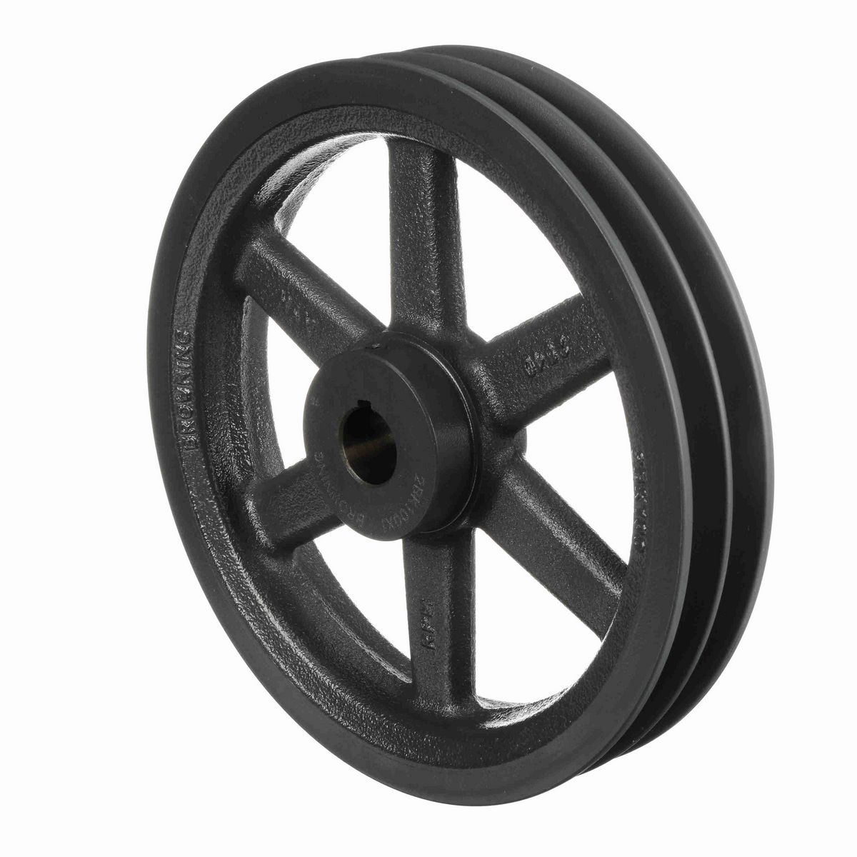 Browning 2 Groove Cast Iron FHP - Finished Bore Sheave - 2BK100X1