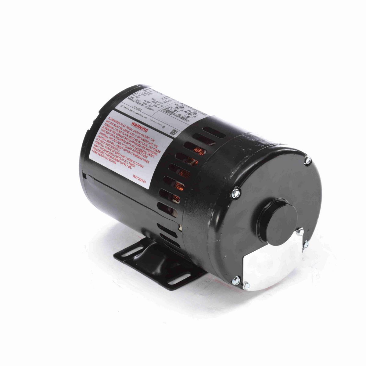 Century General Purpose Motor, 1/2 HP, 1 Ph, 60 Hz, 115/230 V, 3600 RPM, 48Z Frame, ODP - OKA1052