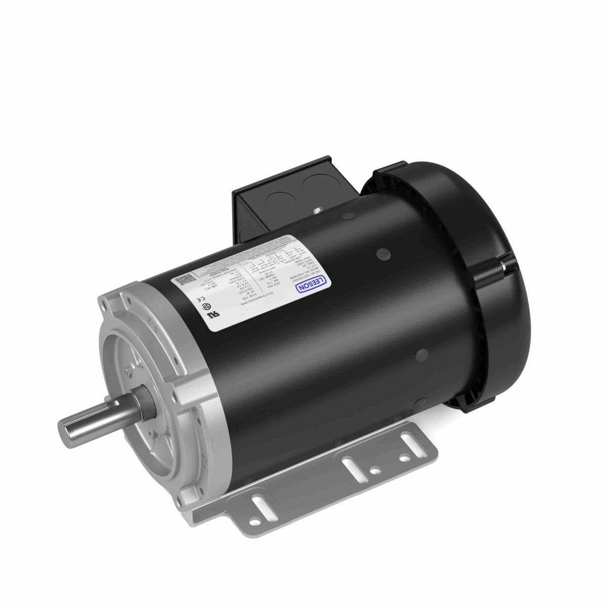 LEESON AC-1.50HP-575V-3Ph-60HZ-1755RPM-145T-DP-IP22-Thermostat-PREMIUM Eff-Base Removable - FX32FB006