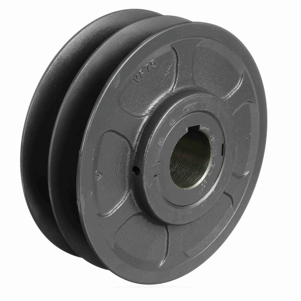 Browning 2 Groove Cast Iron Finish Bore FHP Variable Pitch Sheave - 2VP75X42MM