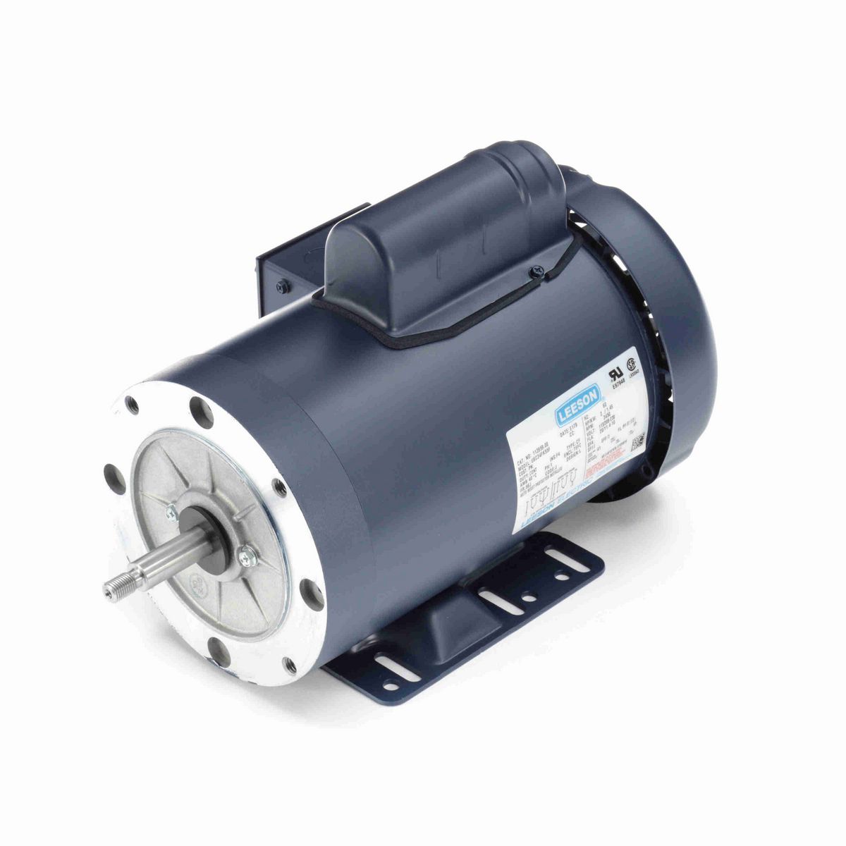 LEESON Jet Pump Motor, 2 HP, 1 Ph, 60 Hz, 115/230 V, 3600 RPM, 56J Frame, TEFC - 113959.00